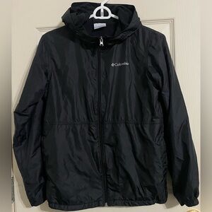 Columbia Lined Hooded Windbreaker Jacket L(14/16)